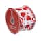 2.5" x 10yd. Hearts & Arrows Valentine's Day Wired Craft Ribbon